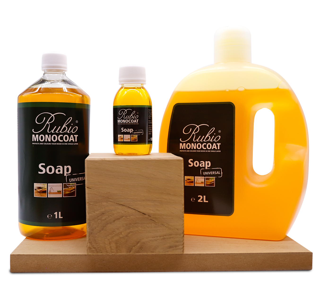 Rubio Monocoat Universal Soap – mydło do podłóg i schodów olejowanych 1 l / 2 l - obrazek 2