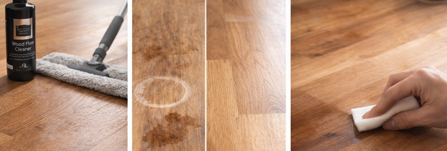 Czyszczenie podłóg drewnianych